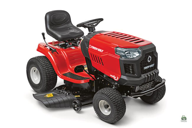 Tondeuse autoportée à éjection latérale TROYBILT 107T-S 679 cm³ l.107 cm