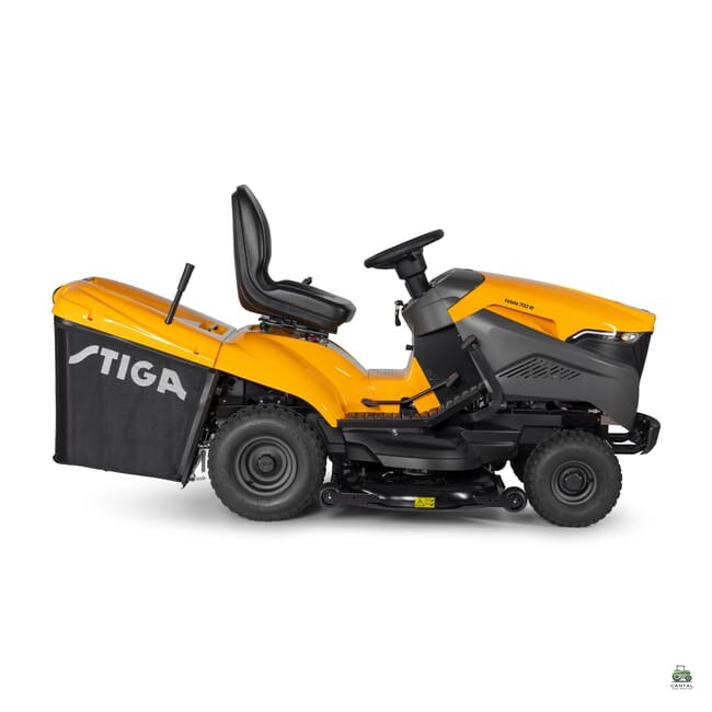Tondeuse autoportée éjection arrière STIGA 635 cm³ l.122 cm