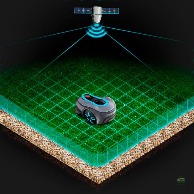 Robot tondeuse connecté GARDENA SMART SILENO FREE 900M2