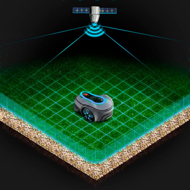 Robot tondeuse connecté GARDENA SMART SILENO FREE 1000M2