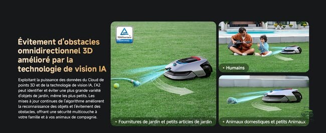DREAME Robot tondeuse A2