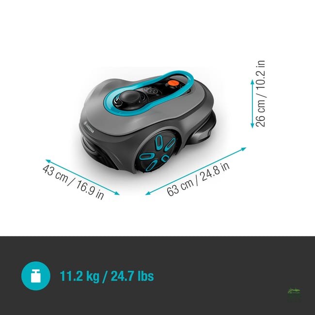 Robot tondeuse connecté GARDENA SMART SILENO FREE 900M2
