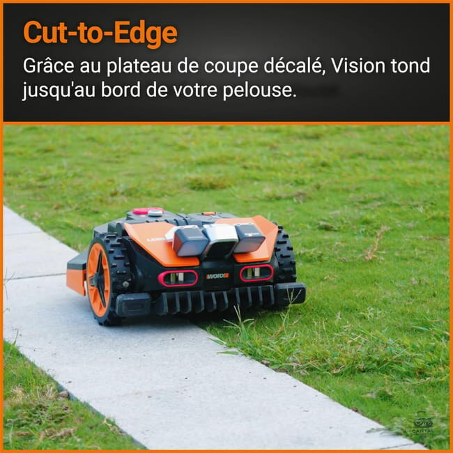 Robot tondeuse WORX Vision Wr220e
