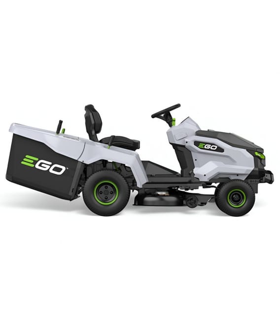 PACK Tracteur tondeuse autoportée 98 cm, Bac 300 litres et mulching - EGO TR3801E-B